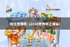 松江世界杯（2020世界杯上海站）