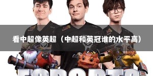 看中超像英超（中超和英冠谁的水平高）